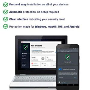 Bitdefender Total Security - 10 Devices | 2 year Subscription | PC/MAC |Activation Code by email