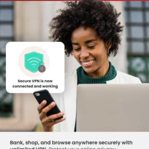 McAfee Total Protection 2024 | 5 Device | Cybersecurity Software Includes Antivirus, Secure VPN, Password Manager, Dark Web Monitoring | Key Card