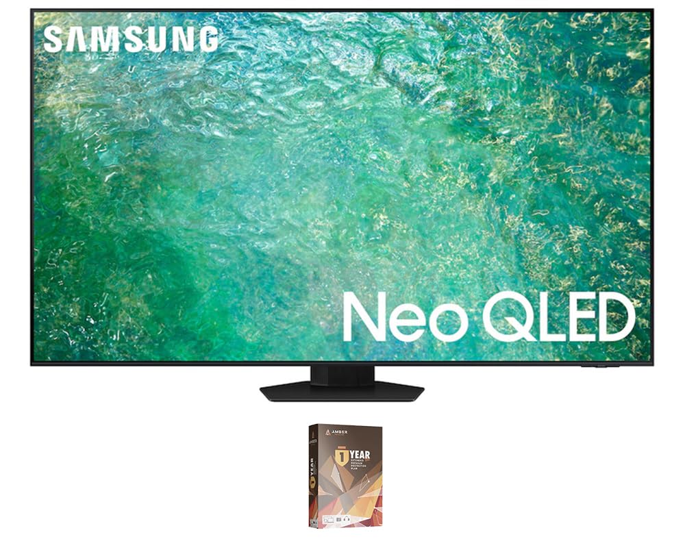 SAMSUNG QN85QN85CAFXZA 85 Inch 4K Neo QLED Smart TV with Dolby Atmos with an Additional 1 Year Coverage (2023)