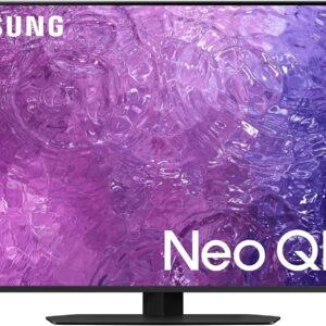 SAMSUNG QN65QN90CAFXZA 65 Inch Neo QLED Smart TV with 4K Upscaling with an Additional 1 Year Extended Amber Protection (2023) (USED)