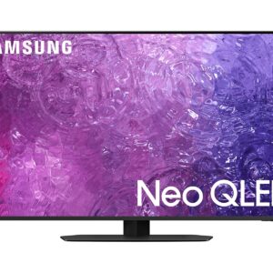 SAMSUNG QN75QN90CAFXZA 75" Neo QLED Smart TV with 4K Upscaling with a HW-Q990C 11.1.4ch Soundbar with Rear Speakers and Dolby Atmos (2023)