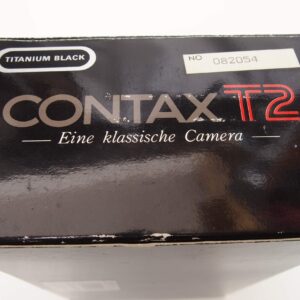 Contax T2 Titanium Black 35mm Film Camera