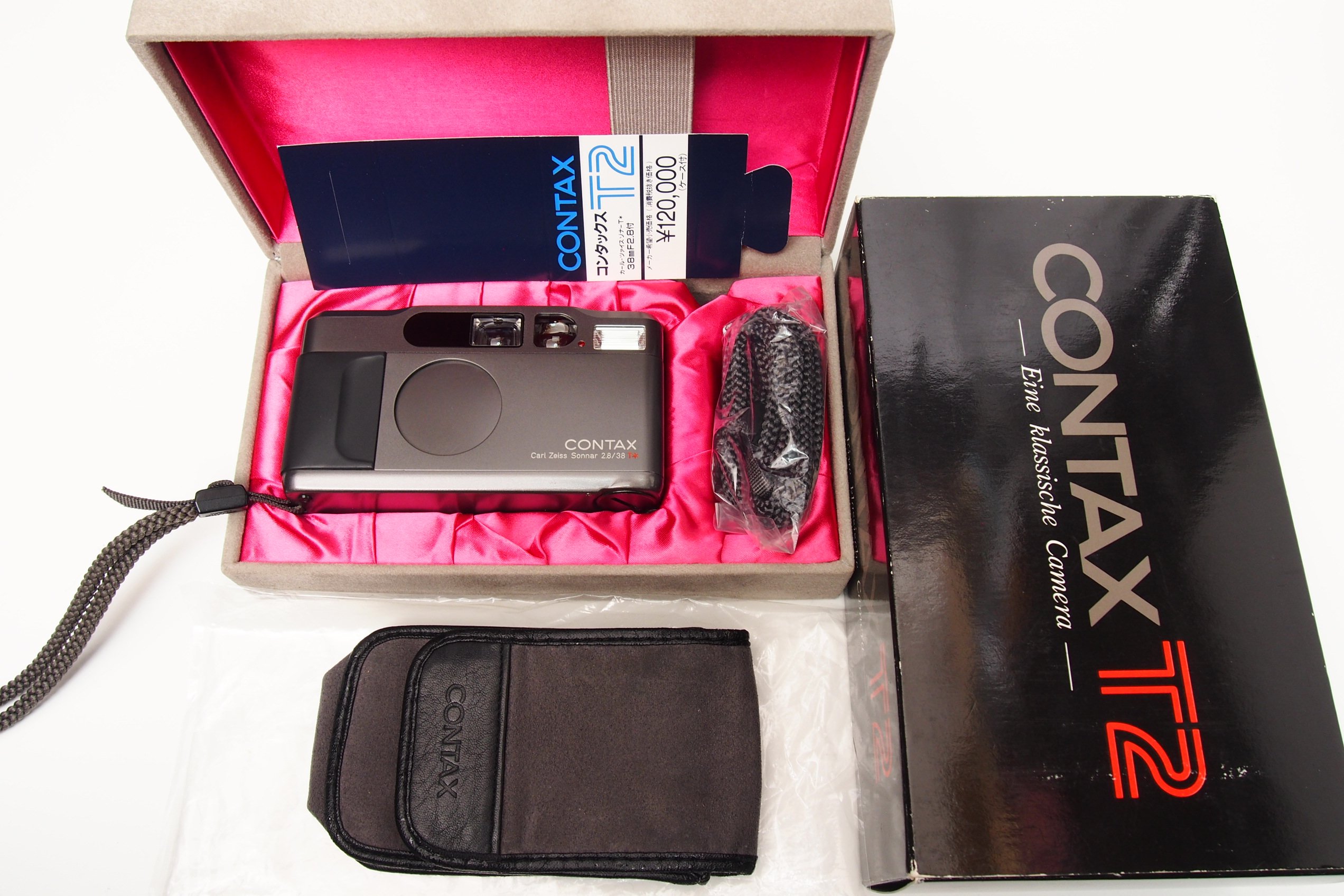 Contax T2 Titanium Black 35mm Film Camera