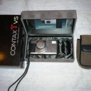 Contax TVS 35 mm Point and Shoot Film Camera with Carl Zeiss Vario Sonnar Lens