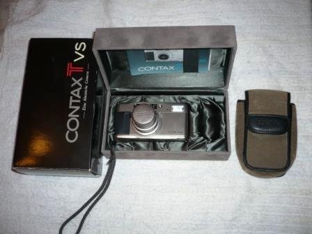 Contax TVS 35 mm Point and Shoot Film Camera with Carl Zeiss Vario Sonnar Lens
