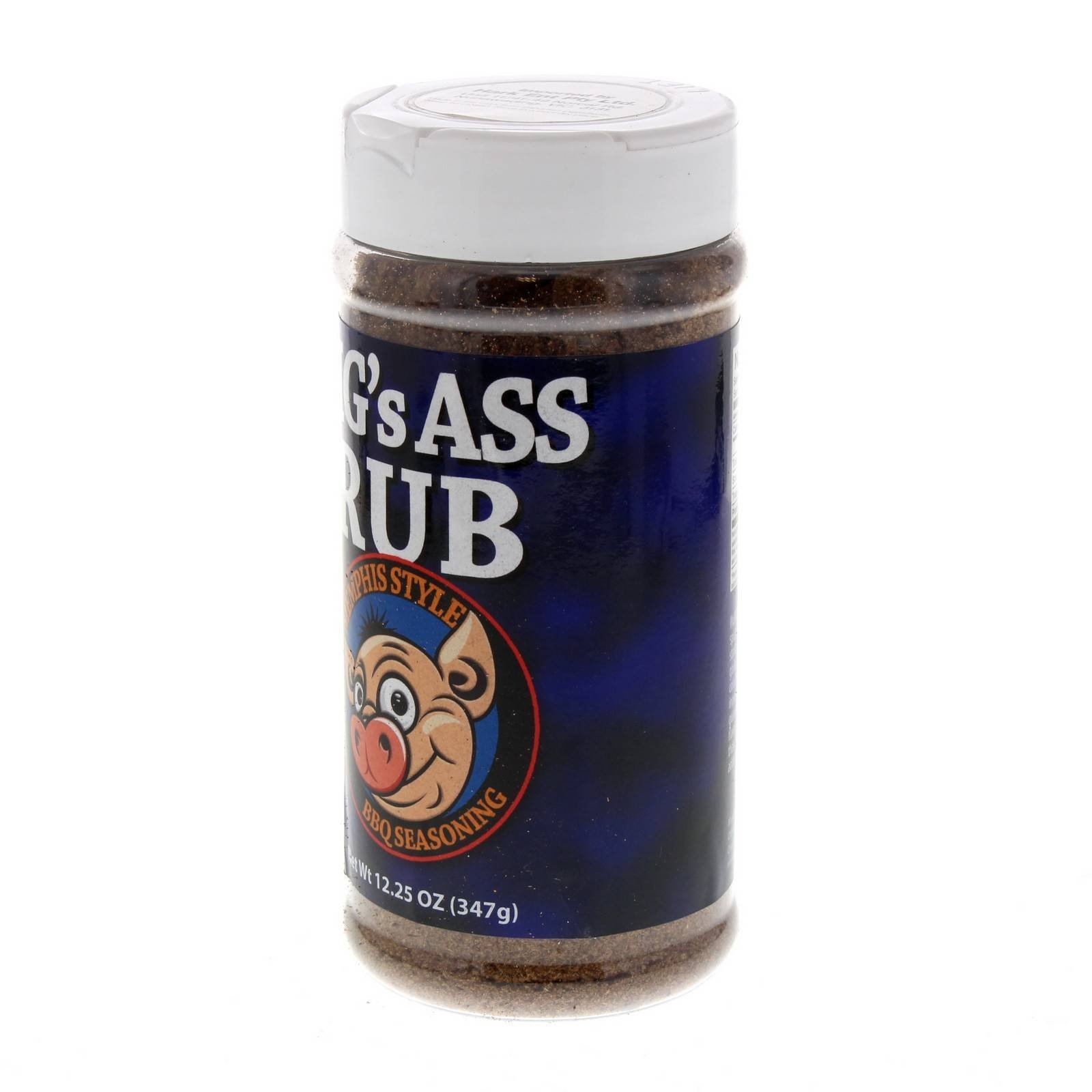 Pig's Ass Rub Memphis Style BBQ Seasoning 12.25 ounce Bottle