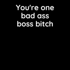You're one bad ass boss bitch: Notebook With Funny Titles (Inappropriate Gag Gifts)