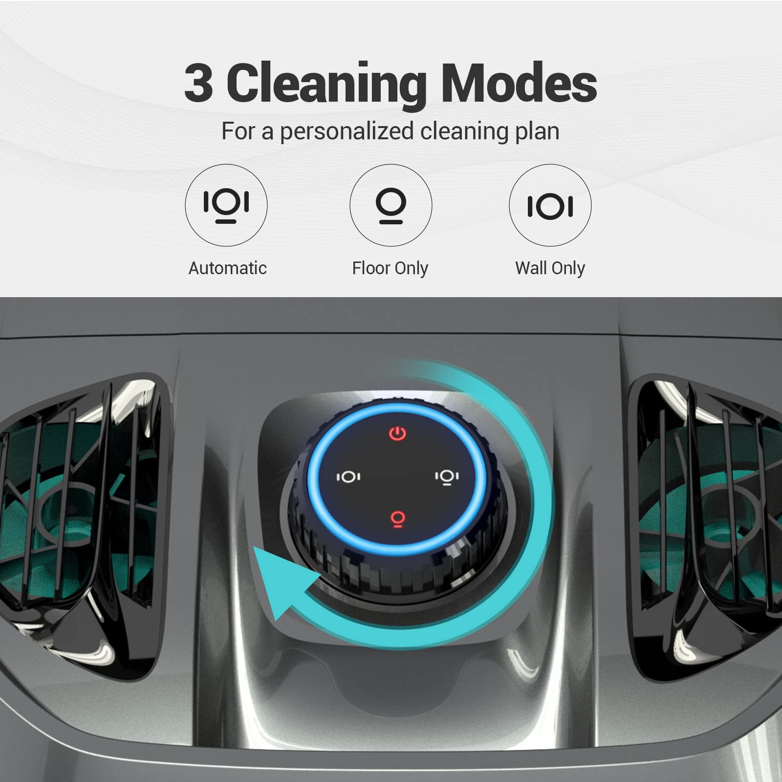 (2023 Upgrade) AIPER Seagull Pro Cordless Robotic Pool Cleaner, Wall Climbing Pool Vacuum Lasts up to 180 Mins, Quad-Motor System, Smart Navigation, Ideal for Above/In-Ground Pools up to 3,200 Sq.ft