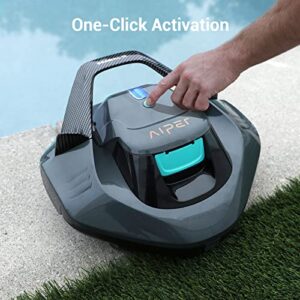 2024 Upgrade AIPER Seagull SE Pool Vacuum, Perfect for above-Ground Pools up to 860 sq.ft, Cordless Robotic Pool Cleaner, Self-Parking Technology