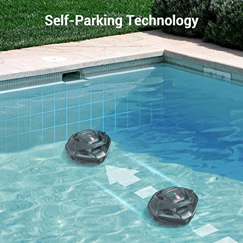 2024 Upgrade AIPER Seagull SE Pool Vacuum, Perfect for above-Ground Pools up to 860 sq.ft, Cordless Robotic Pool Cleaner, Self-Parking Technology