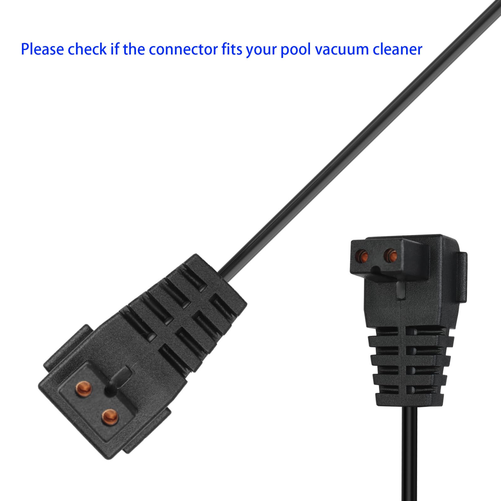 12.6V Pool Vacuum Cleaner Charger for AIPER Seagull 600 SE 1000 HJ1103J for AIPURY1000 Cordless Automatic Robotic Pool Vacuum Cleaner Power Cord AC/DC Adapter