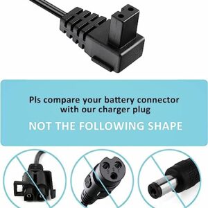 eeTao 12.6V 1.8A 2-Prong AC/DC Adapter Charger Compatible with Aiper Seagull SE 600 HJ1103J HJ1102 600 800 1000 1500 AIPURY1500 P1111 Robotic Pool Cleaner 12.6VDC DC12.6V 1800mA Power Supply Cord