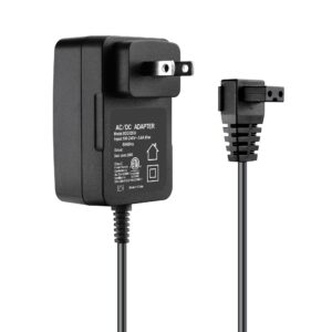 aprelco 2-prong 12.6v ac adapter compatible with aiper seagull plus cordless robotic pool cleaner power dc charger