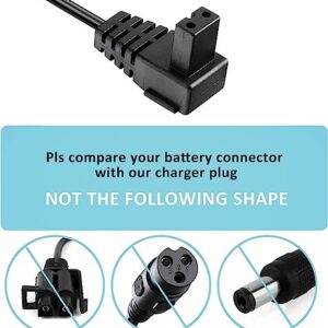 eeTao 12.6V 1A 2-Prong AC/DC Adapter Compatible with Aiper Smart AIPURY600 AIPURY 600 Automatic Robotic Pool Vacuum Cleaner 2600mAh Li-ion Battery Xinsu Global XSG1261000US 12.6VDC 1000mA Charger