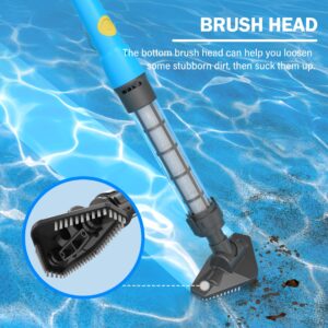 Oxseryn Cordless Pool Vacuum, Portable Rechargeable Pool Vacuum Cleaner, 45 Mins Run Time, Ideal for Small above Ground Pools, Hot Tubs and Spas