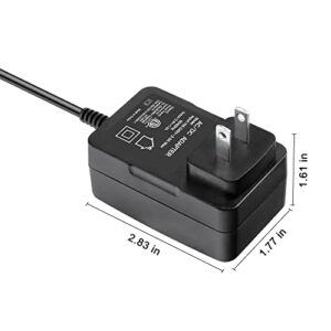 SLLEA AC/DC Adapter for Aiper P1111 Cordless Handheld Rechargeable Pool Vacuum Cleaner