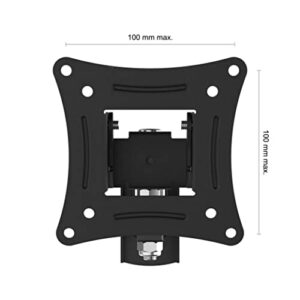 AVF Swift Mount Steel Multi-Position TV Wall Mount for TVs up to 25" in Black