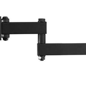 AVF Swift Mount Steel Multi-Position TV Wall Mount for TVs up to 25" in Black