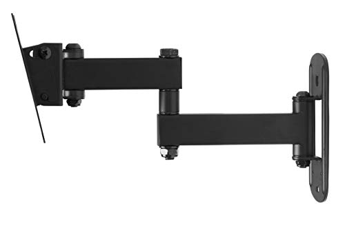 AVF Swift Mount Steel Multi-Position TV Wall Mount for TVs up to 25" in Black