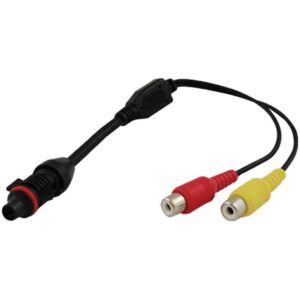 voyager 1126810 audio/video rca camera connector compatible with any voyager lcd monitor and any voyager crt monitor