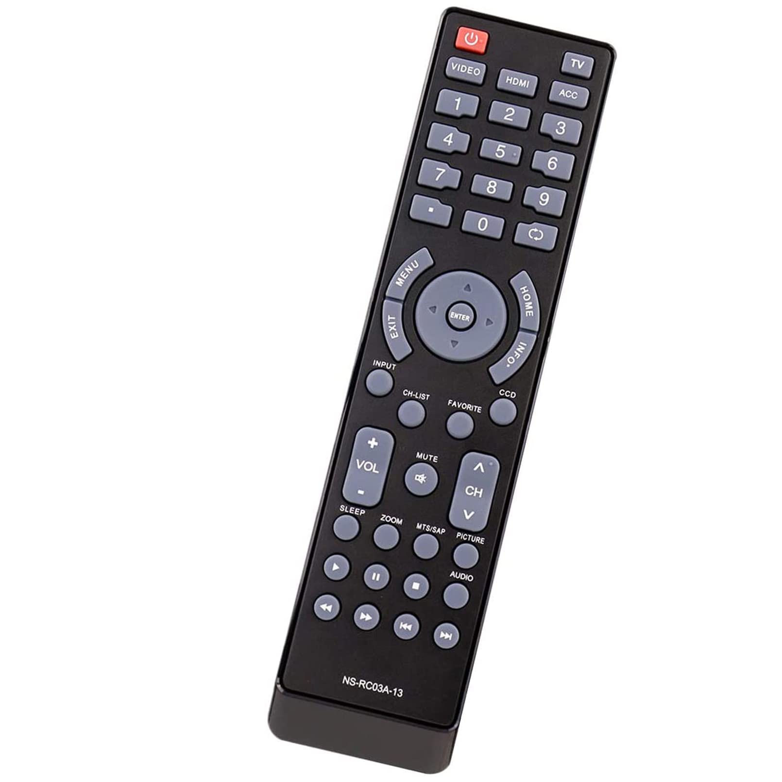 Beyution NS-RC03A-13 Replace Remote Control Fit for Insignia TV NS-29L120A13 NS-19E310A13 NS-19E320A13 NS-22E340A13 NS-24E340A13 NS-32D120A13 NS-32E320A13 NS-32E320A13A NS-32E440A13 NS-32L120A13