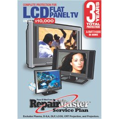 warrantech 3-year dop warranty for lcd flat panel and crt tvs