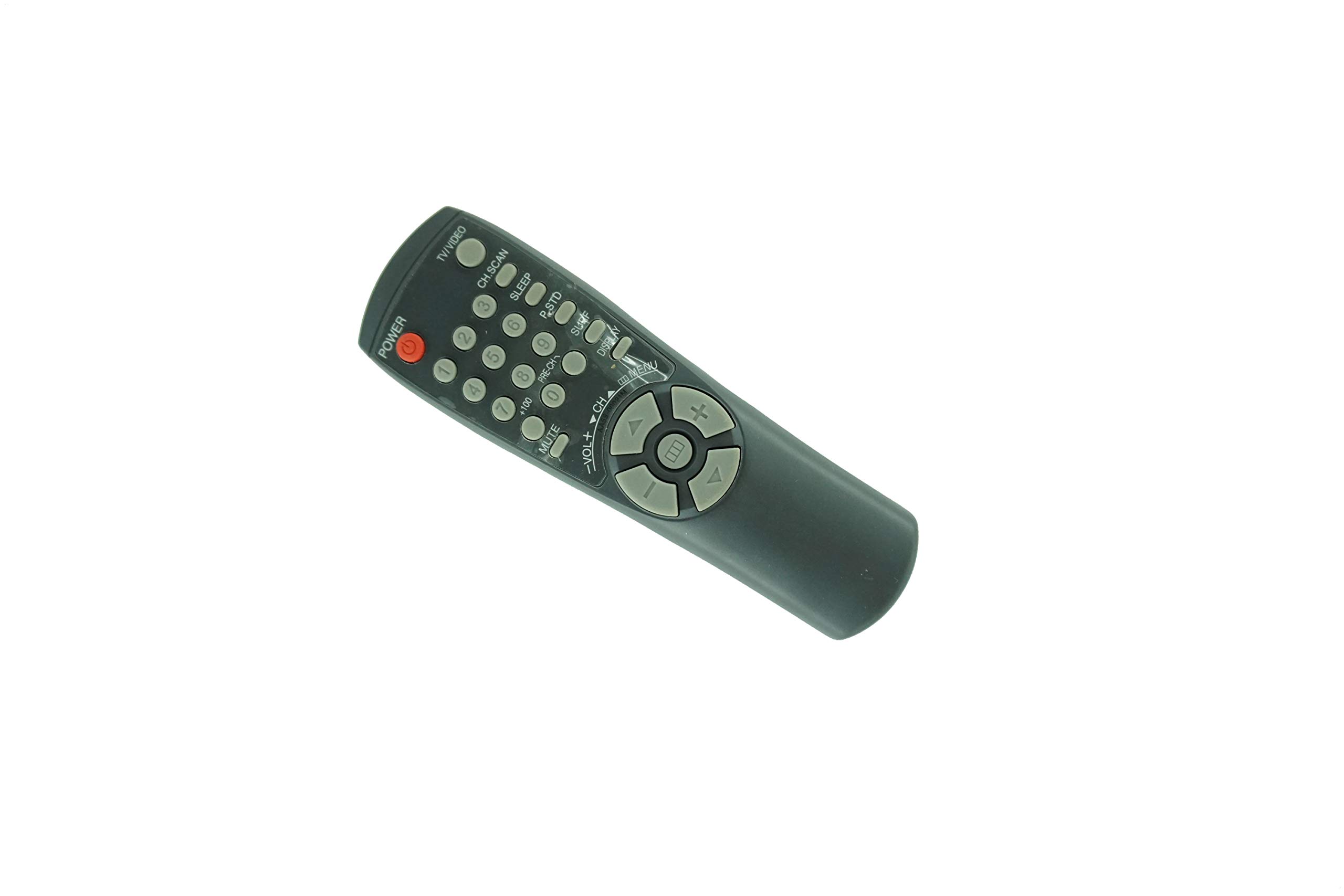 HCDZ Replacement Remote Control for Samsung TXN1430F TXN2020 TXN1634 TXN2022 TXN2734F TXN2434F TXN2034F TXN2036F TXN2730F TXN2030F TXN2726 Color Television CRT TV