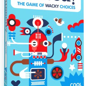 SUSSED The Game of Wacky Choices - Social Card Games for Teens, Boys, Girls - Fun Gift for Kids & Adults - Great Travel Conversation Starter - Cool Blue Deck