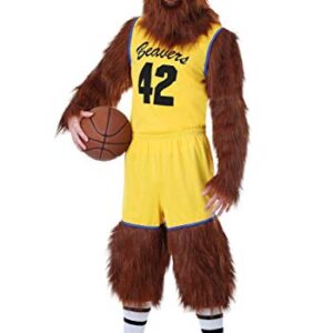 Fun Costumes Teen Wolf Costume for Men | Teen Wolf Jersey, Werewolf Costume Wolf Costume For Men Large