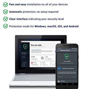 Bitdefender Total Security - 5 Devices | 2 year Subscription | PC/Mac | Activation Code by email