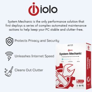 iolo - System Mechanic, Fix & Speed Up Your PC Automatically With Award Winning Software Solution