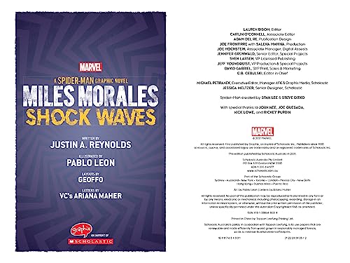 Miles Morales: Shock Waves (Original Spider-Man Graphic Novel)