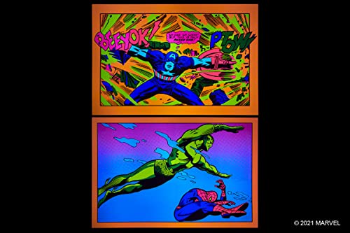 Marvel Classic Black Light Collectible Poster Portfolio