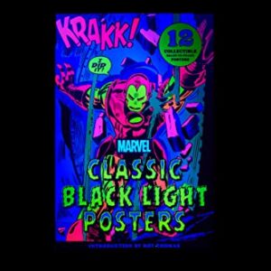 Marvel Classic Black Light Collectible Poster Portfolio