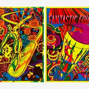 Marvel Classic Black Light Collectible Poster Portfolio