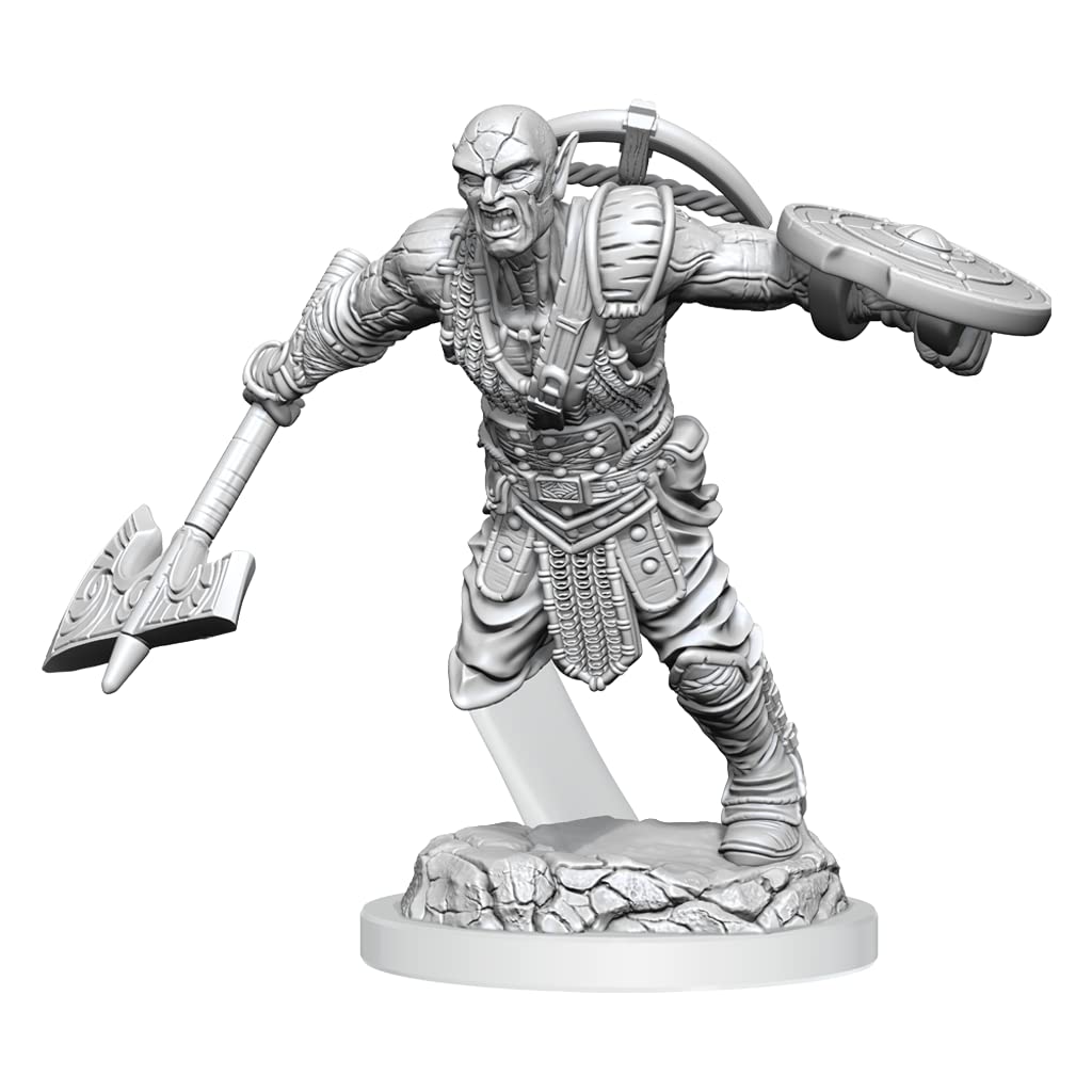 WizKids D&D Nolzur's Marvelous Miniatures: Earth Genasi Fighter