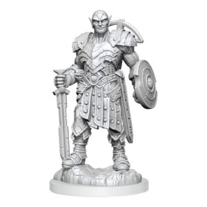 WizKids D&D Nolzur's Marvelous Miniatures: Earth Genasi Fighter