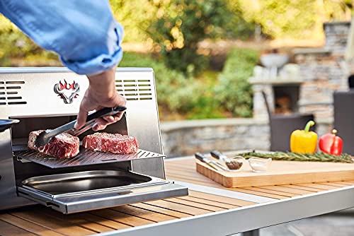 Schwank 1500°F Portable Infrared Grill, Stainless Steel, Natural Gas (NG), Made in USA