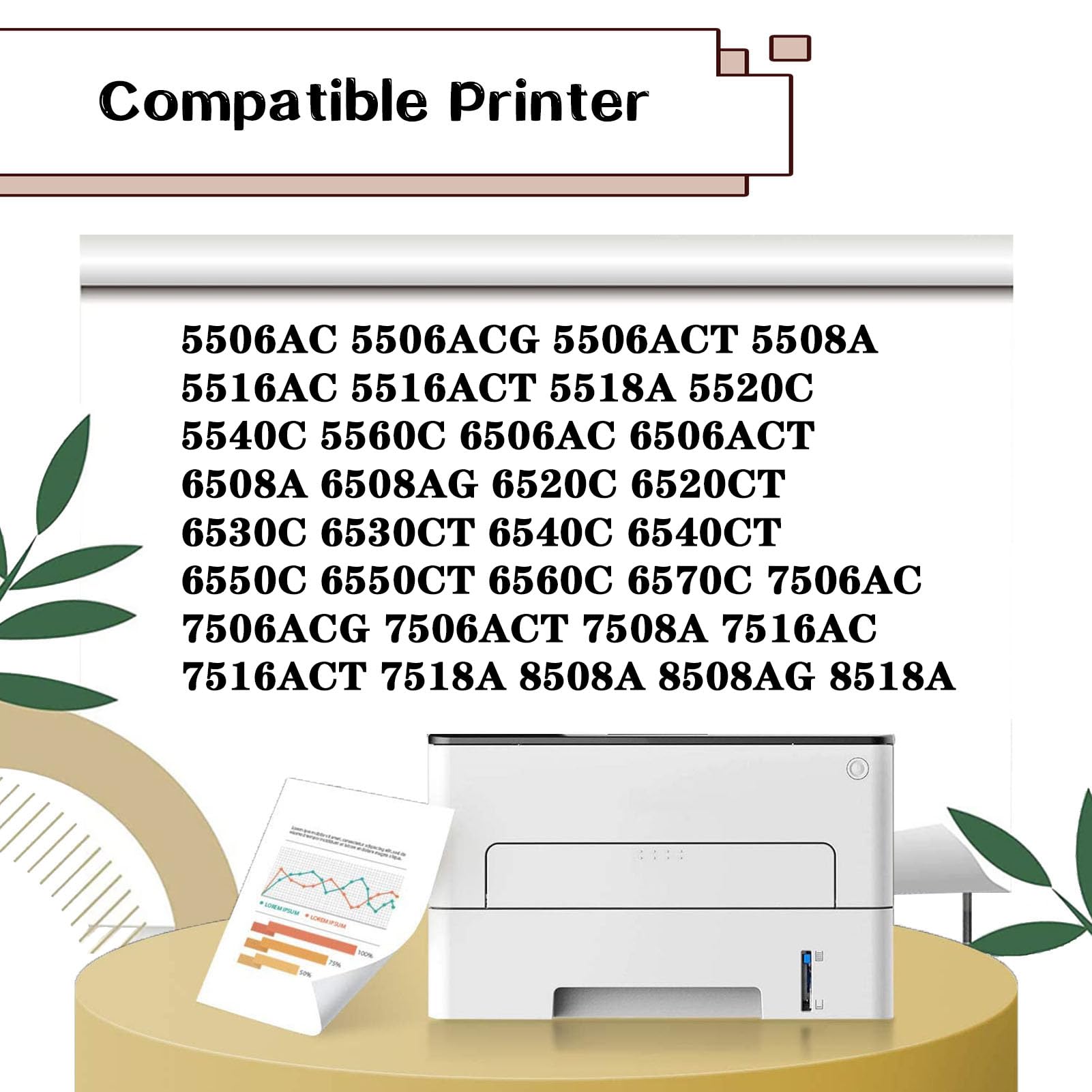 PUCIO 6AG00002330 TB-FC55 Waste Toner Box, Replacement for Toshiba E-Studio 5540C 5560C 6506AC 6506ACT 6508A 6508AG 6520C 6520CT 6530C 6530CT 6540C 6540CT 6550C 6550CT Pri 1pack