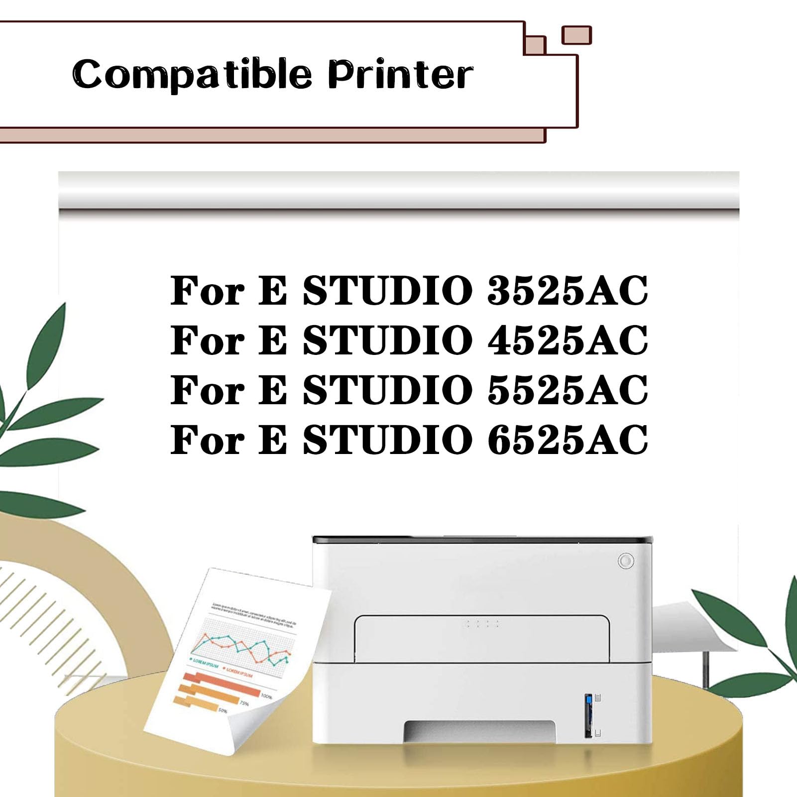 PUCIO TB-FC425 TBFC425 Waste Toner Box, Replacement for Toshiba E-Studio 3525AC 4525AC 5525AC 6525AC Printer 1pack