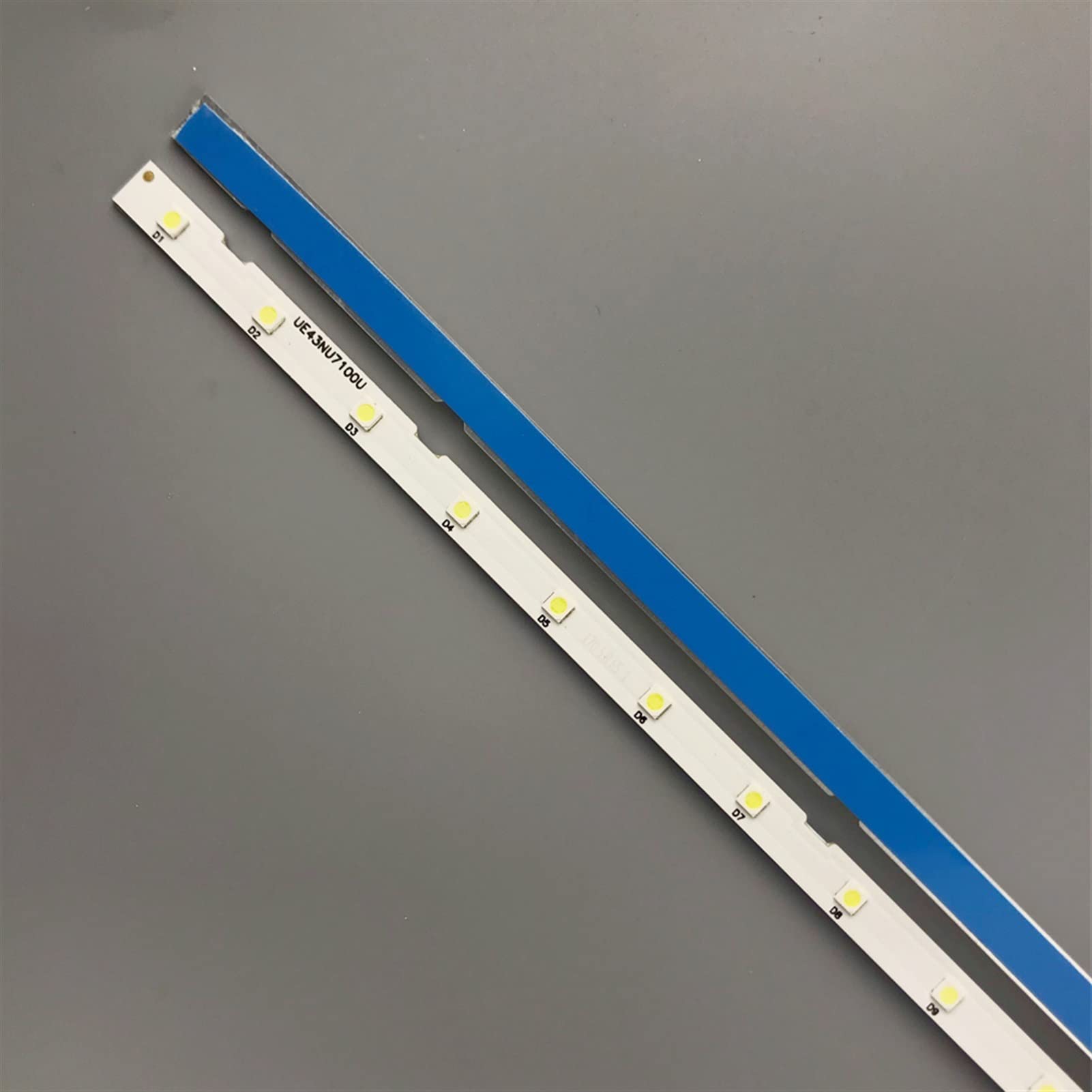 SBOJI LED Backlight Strip 28 Lights 43 Inch TV UE43NU7100 AOT_43_NU7100F_2X28_3030C BN44-00947A UE43NU7120 UE43NU7170 BN96-45954A Fit for Samsung Light Strip