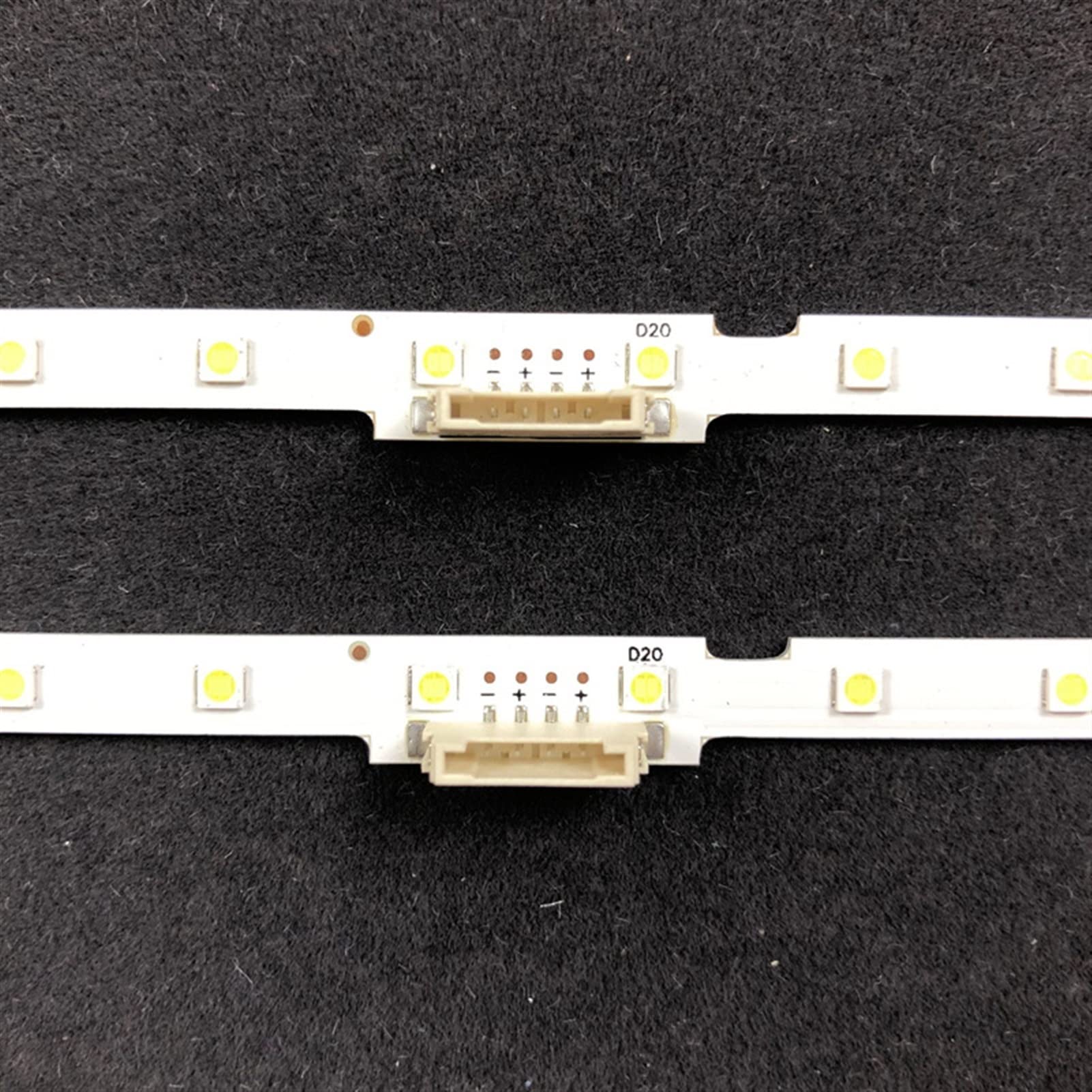 HYRAM 2 PCS/Set 38 LED Backlight Strip 49" TV AOT_49_NU7300_NU7100_2X38_3030C_d6t-2d1_19S2P Rev. V4 UE49NU7140 UE49NU7100 Fit for Samsung Light Strip