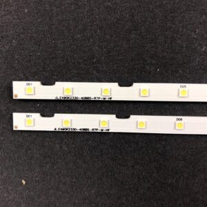 HYRAM 2 PCS/Set 38 LED Backlight Strip 49" TV AOT_49_NU7300_NU7100_2X38_3030C_d6t-2d1_19S2P Rev. V4 UE49NU7140 UE49NU7100 Fit for Samsung Light Strip