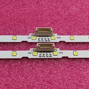 kemtat replacement part for tv led strip 40leds for samsung aot_55_nu7300_nu7100_2x40_3030c bn96-45913a sts550au9 un55nu7200 un55nu6950 ue55nu7120 un55nu7300 - (type: 10 pieces)