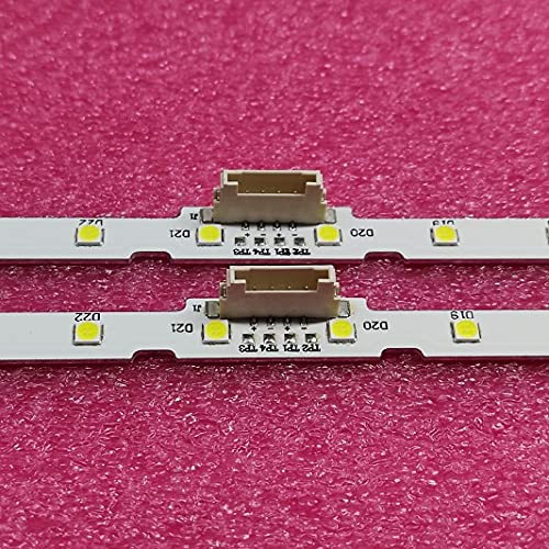 KemtAt Replacement Part for TV LED Strip 40leds for Samsung AOT_55_NU7300_NU7100_2X40_3030C BN96-45913A STS550AU9 UN55NU7200 UN55NU6950 UE55NU7120 UN55NU7300 - (Type: 10 Pieces)