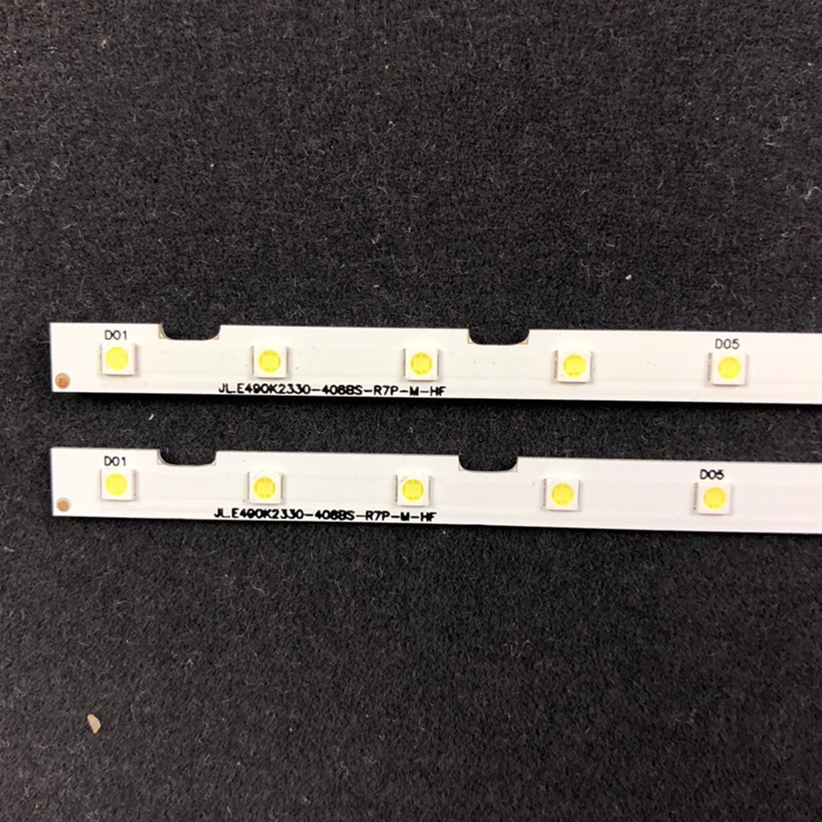 SENHE 2 PCS/Set 38 LED Backlight Strip 49" TV AOT_49_NU7300_NU7100_2X38_3030C_d6t-2d1_19S2P Rev. V4 UE49NU7140 UE49NU7100 Fit for Samsung