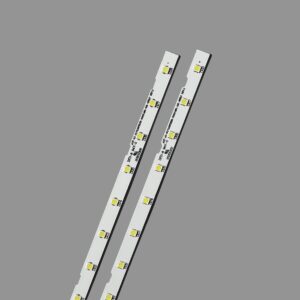 VLIZO LCD TV- 2 pcs LED Backlight Strip 28 lamp Compatible with Samsung 43" TV UE43NU7100U AOT_43_NU7100F_2X28_3030C BN44-00947A (Size :)