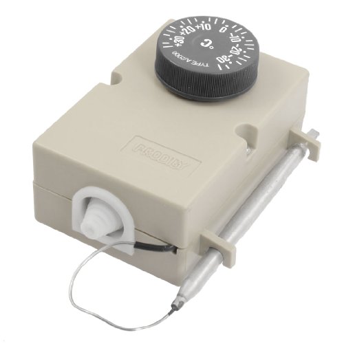 Qtqgoitem 1NC 1NO AC 250V 16A -30-30C 8cm Cable Temperature Control Switch Transmitter (Model: a32 5d9 316 054 12f)