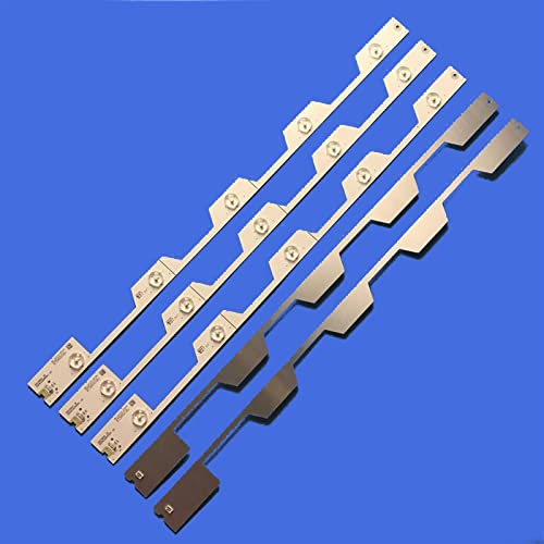 SBOJI LED Strips Compatible with Thomson 55UB6406 55UB6406W LV550NDEL MA4CLB5505HR3KT4 TMT-55E5800-10X5-3030C-V2 4C-LB5505-YH1 Light Strip