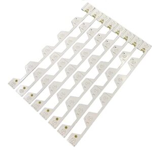 senhe 8pieces fit for tcl b50a658u led backlight tmt-50e5800-8x6-3030c-6s1p-w44 p96rev.v4